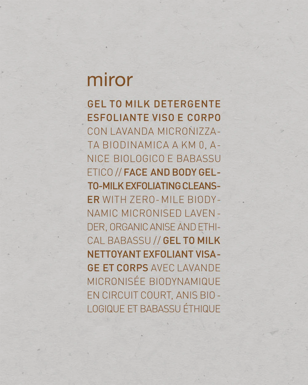 miror exfoliating cleanser - Image 4