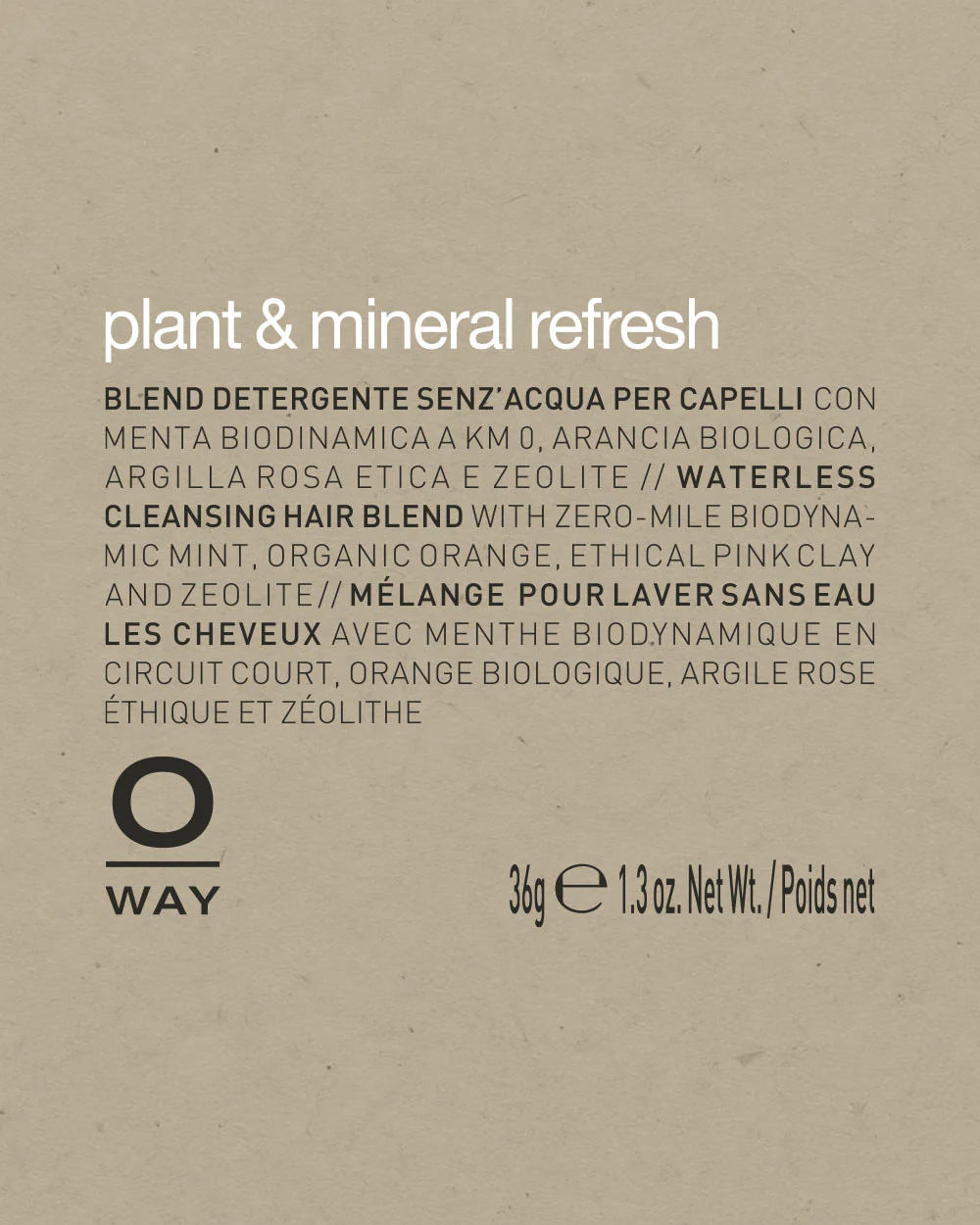 plant & mineral refresh dry shampoo - Image 4