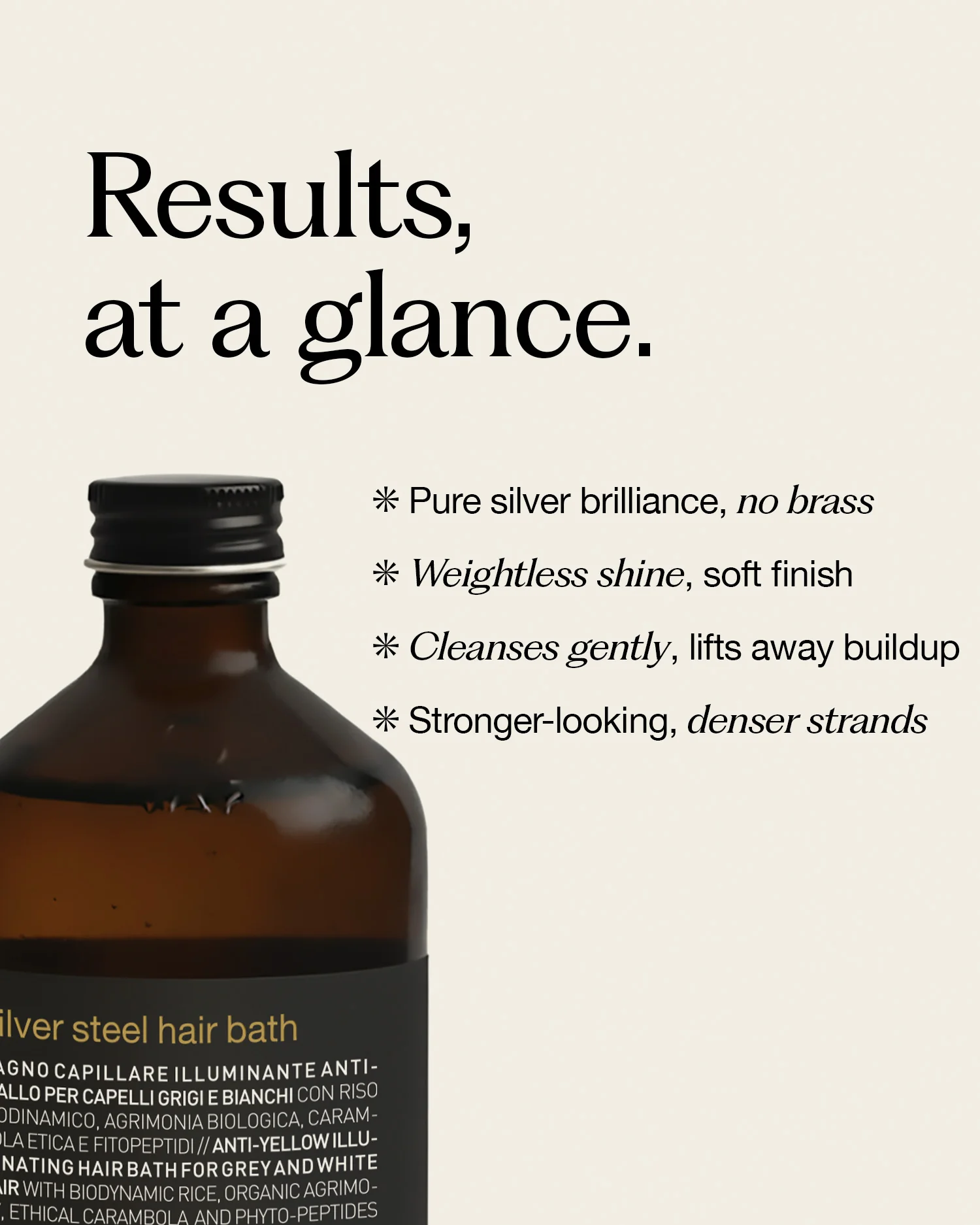 silver steel hair bath - Image 2